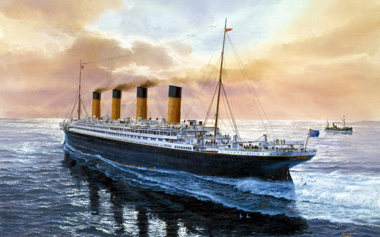 Fondo de pantalla Titanic 1280x800