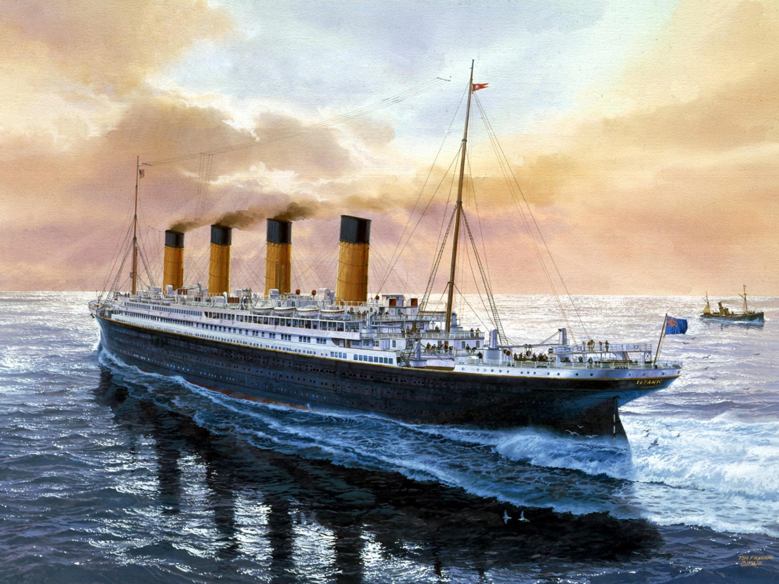 Das Titanic Wallpaper 1600x1200