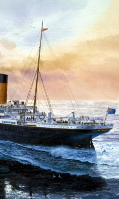 Das Titanic Wallpaper 240x400