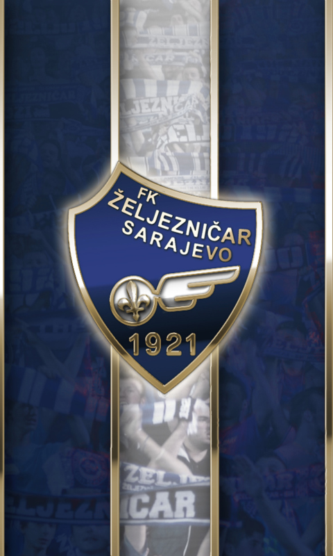 Das FK Željezničar Sarajevo Wallpaper 480x800