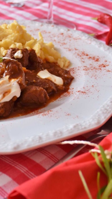 Sfondi Hungarian Goulash 360x640