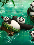 Обои Kung Fu Panda 3 132x176