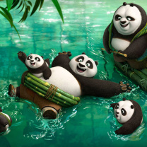 Das Kung Fu Panda 3 Wallpaper 208x208