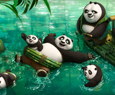 Screenshot №1 pro téma Kung Fu Panda 3 480x400