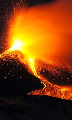 Eruption wallpaper 240x400