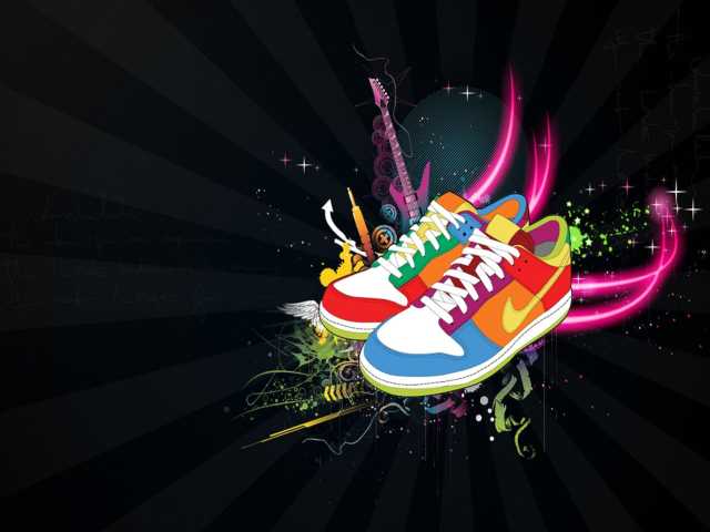Screenshot №1 pro téma Nike Shoes 640x480