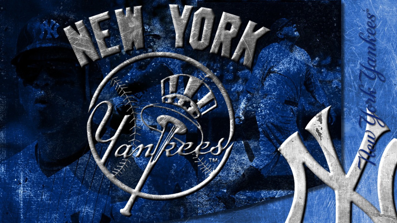 Fondo de pantalla New York Yankees 1366x768