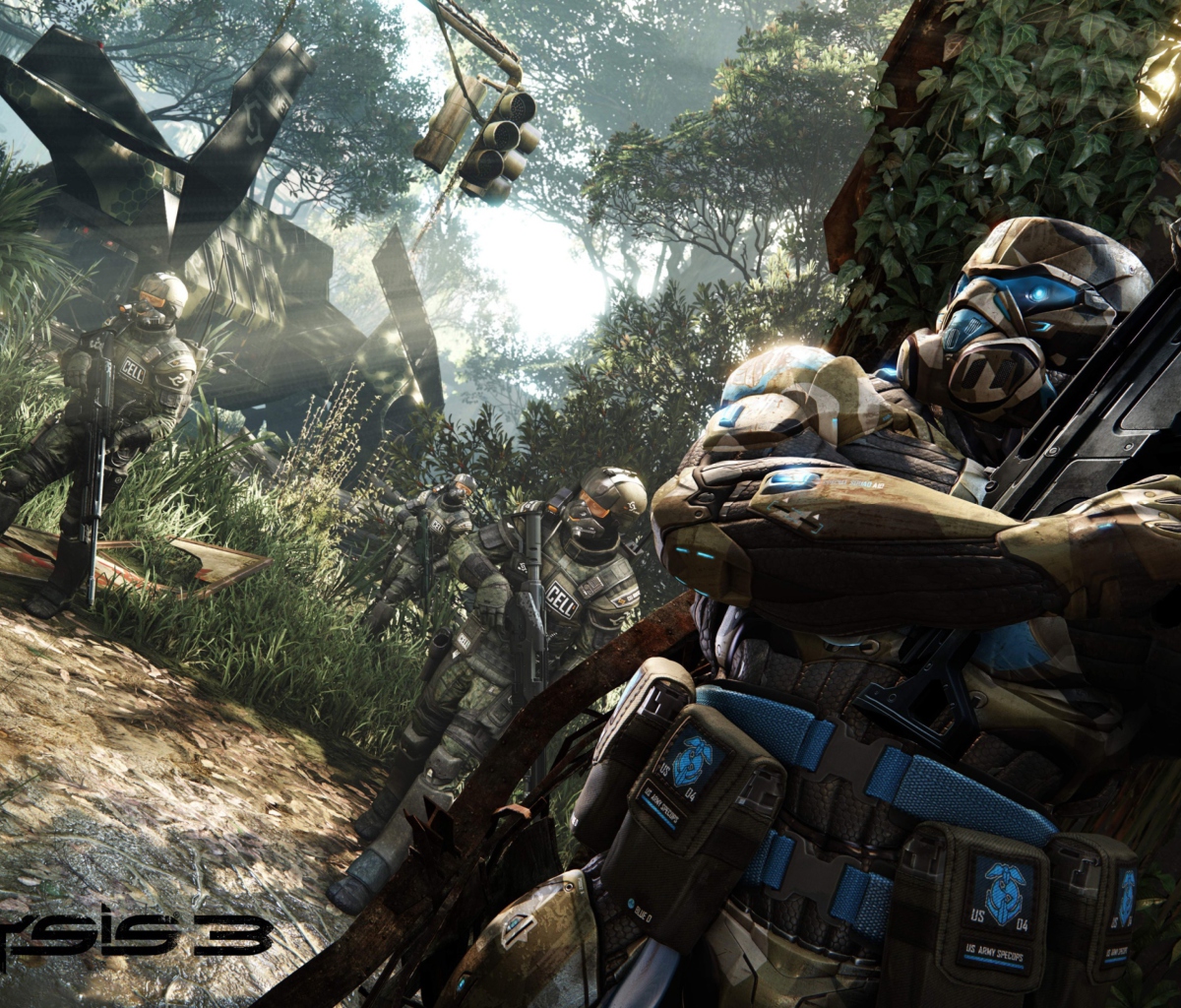 Das Crysis 3 Hunter Edition Wallpaper 1200x1024