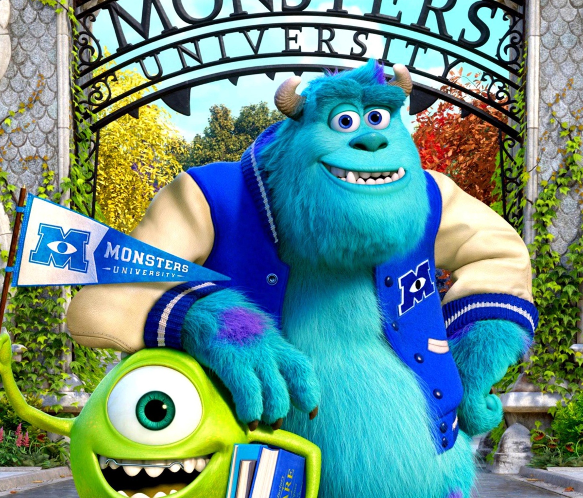 Monsters University wallpaper 1200x1024