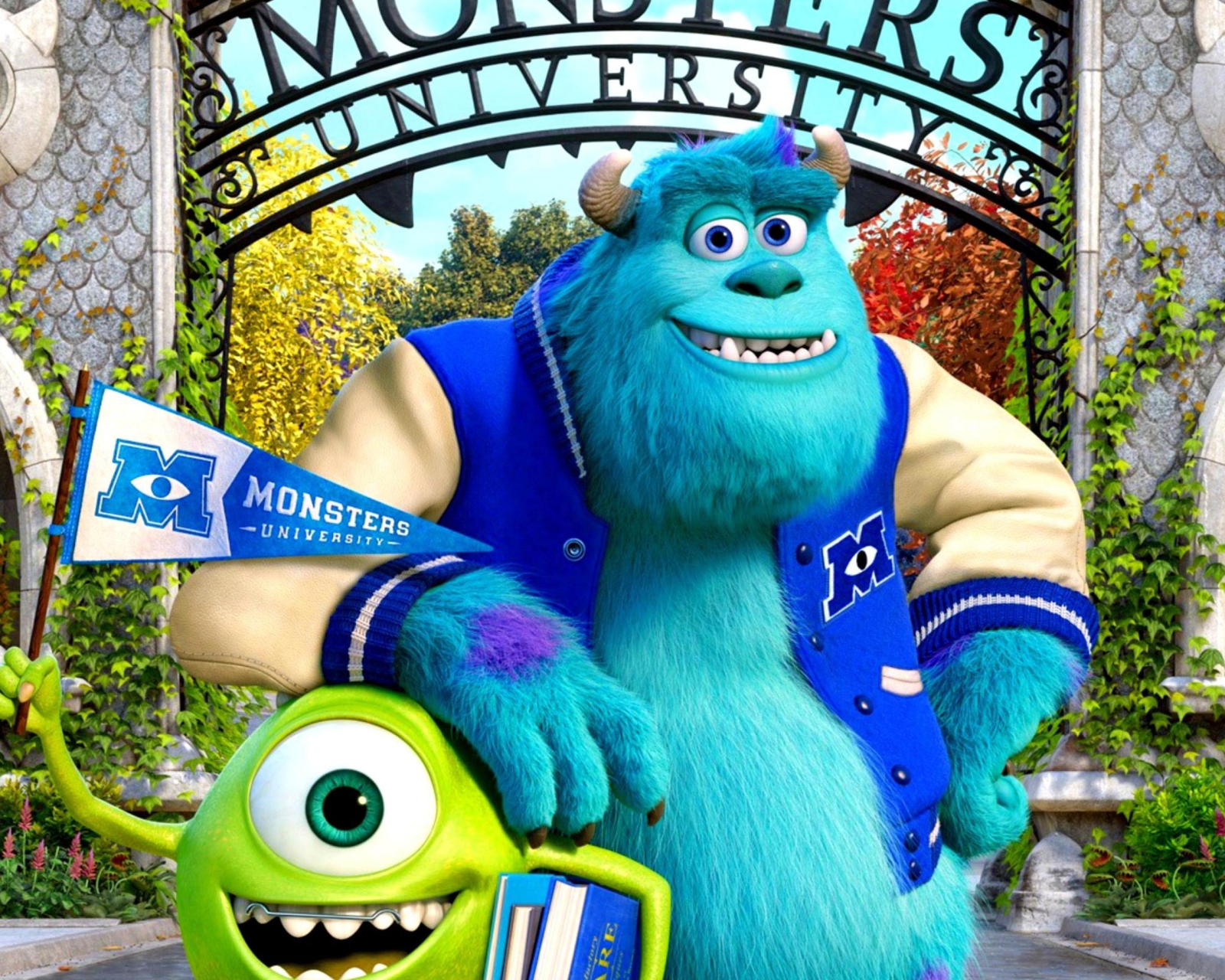 Fondo de pantalla Monsters University 1600x1280