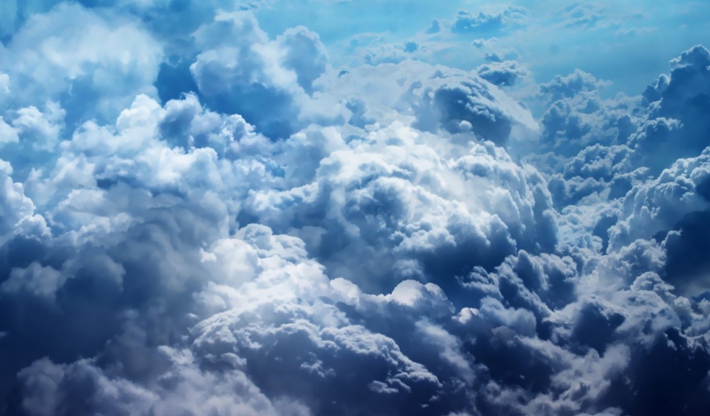 Fondo de pantalla Wonderful Clouds 1024x600