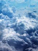 Screenshot №1 pro téma Wonderful Clouds 132x176