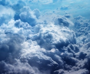 Screenshot №1 pro téma Wonderful Clouds 176x144