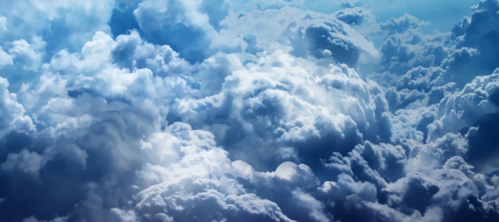 Wonderful Clouds wallpaper 720x320