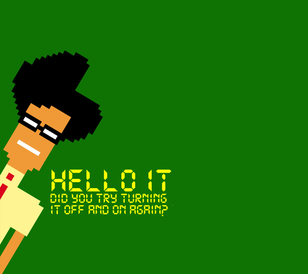 Das The IT Crowd Wallpaper 1080x960