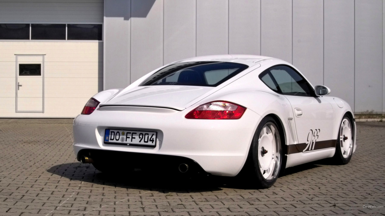 Fondo de pantalla Porsche Cayman S 1280x720