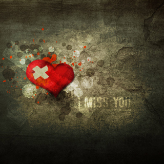 I Miss You Wallpaper for HP TouchPad