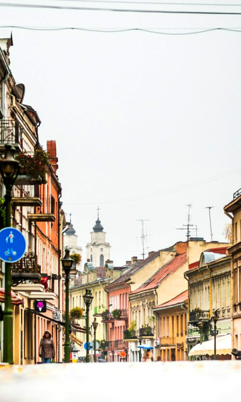 Fondo de pantalla Kaunas, Lithuania 480x800