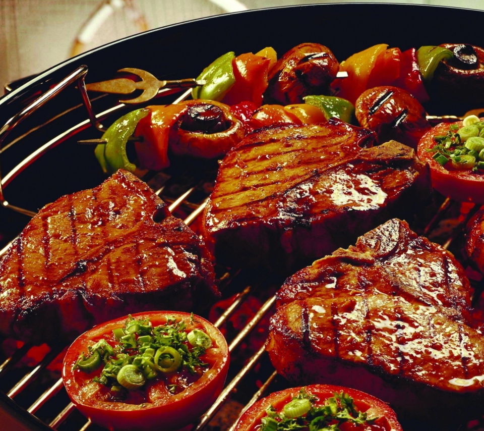 Delicious Grill wallpaper 960x854