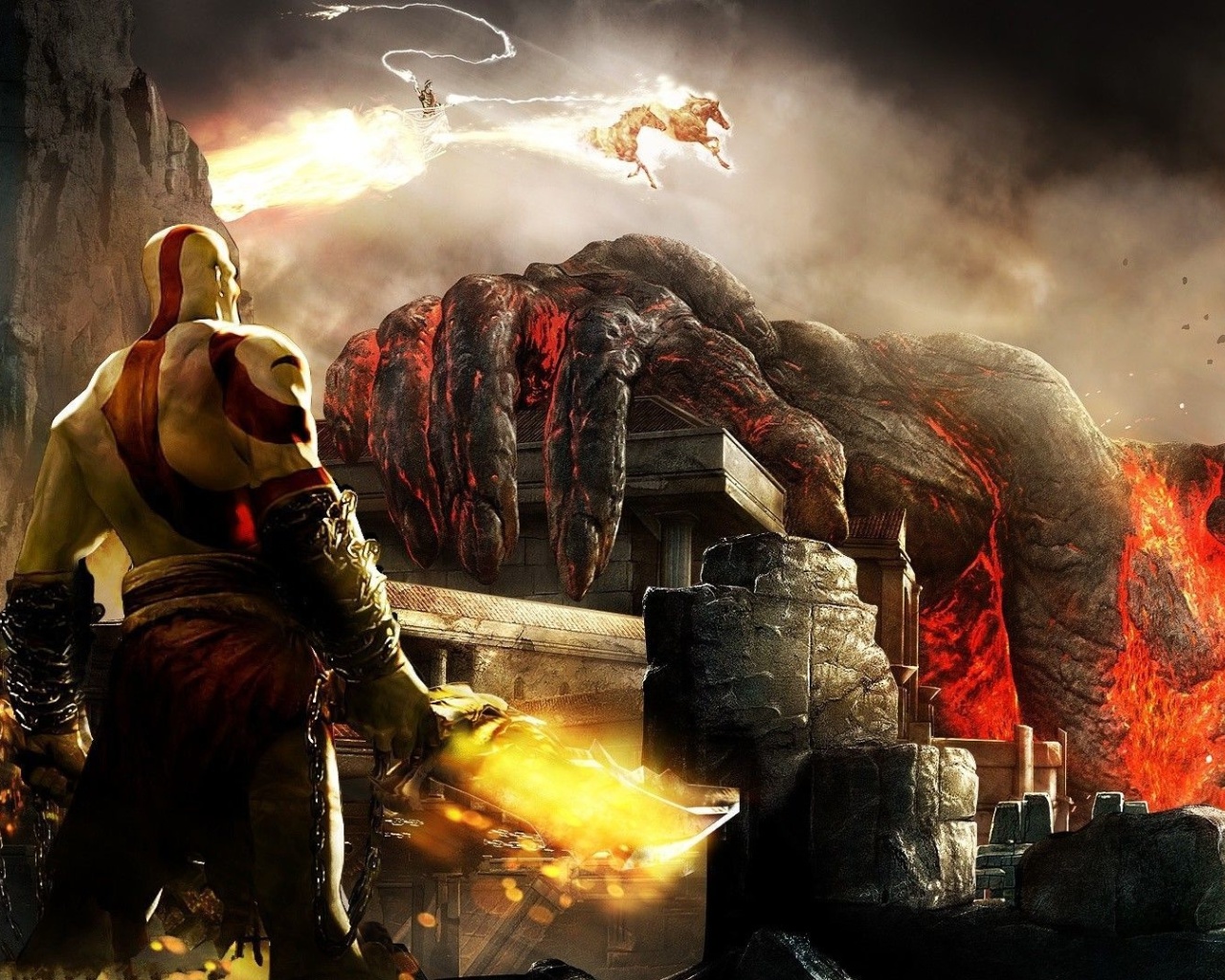 God of War III wallpaper 1280x1024