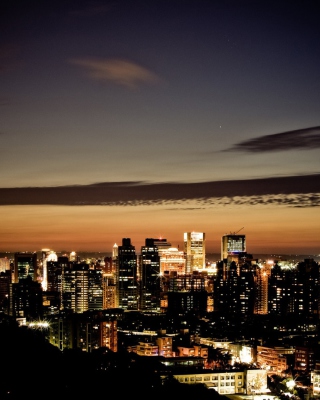 City At Twilight - Obrázkek zdarma pro Nokia Asha 311