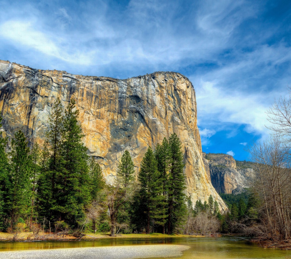 Das Yosemite National Park in Sierra Nevada Wallpaper 960x854