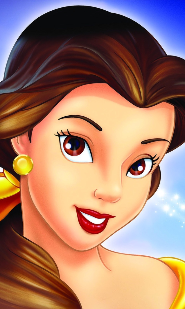 Beauty and the Beast Princess wallpaper 768x1280