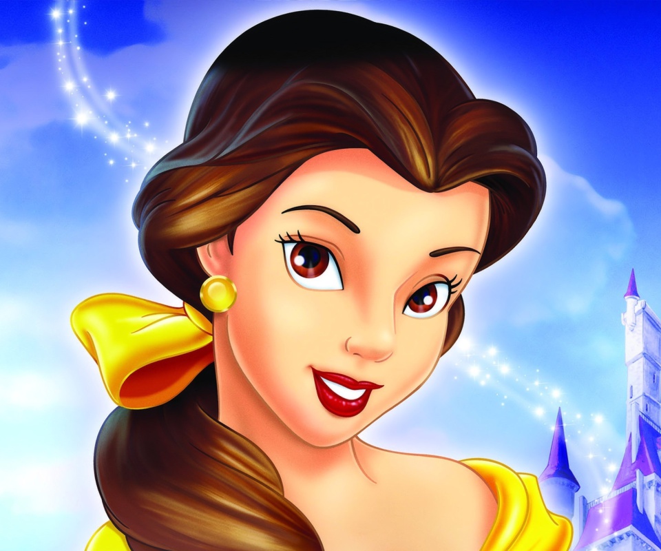 Beauty and the Beast Princess wallpaper 960x800
