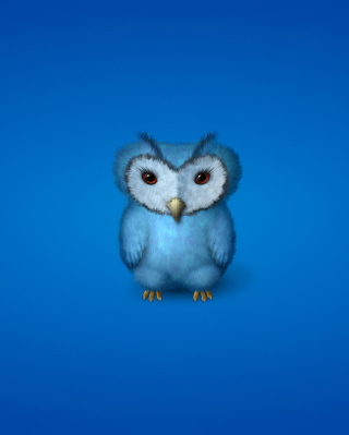 Kostenloses Blue Owl Wallpaper für HTC Touch Pro