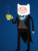 Screenshot №1 pro téma Adventure Time Finn 132x176