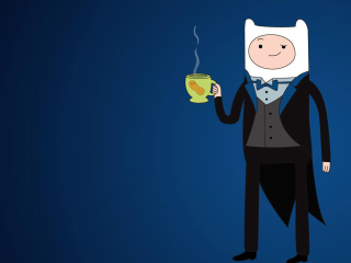 Adventure Time Finn wallpaper 320x240