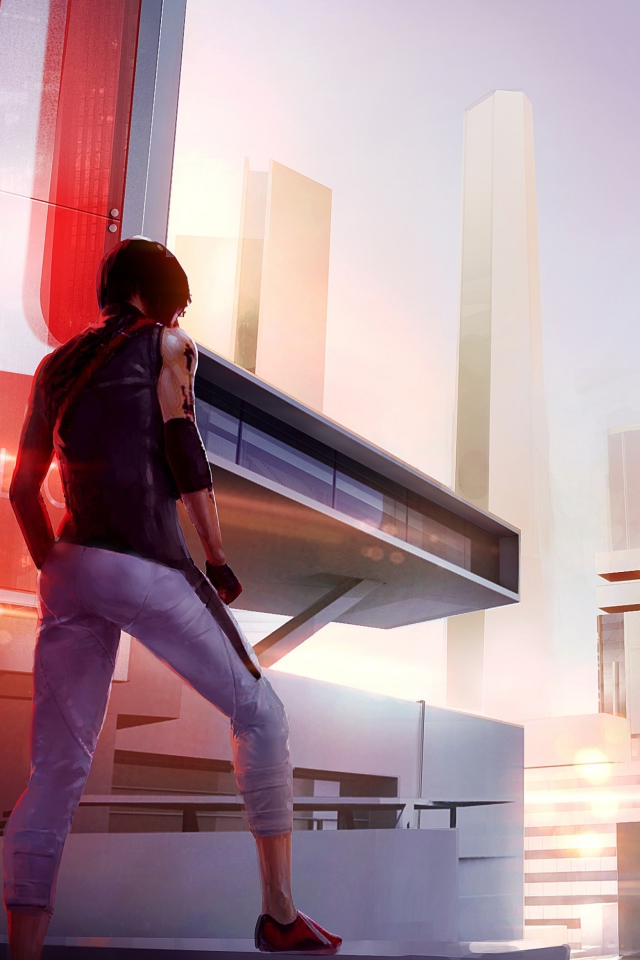 Sfondi Mirror's Edge 2 New 640x960