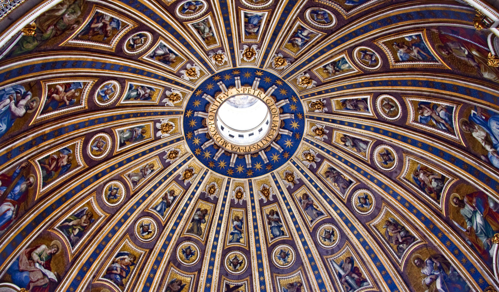 Sfondi Papal Basilica of St Peter in the Vatican 1024x600