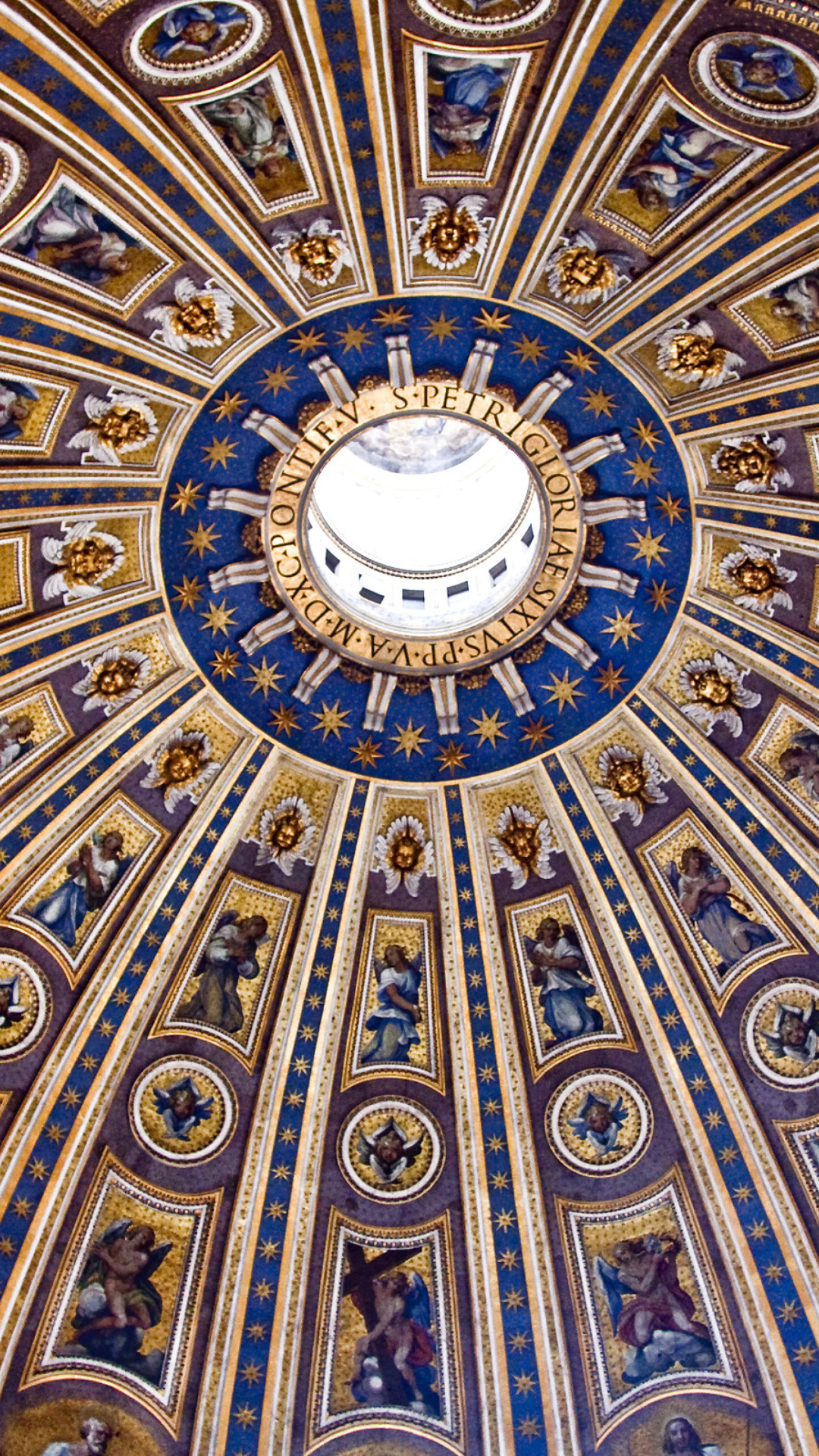 Papal Basilica of St Peter in the Vatican wallpaper 1080x1920