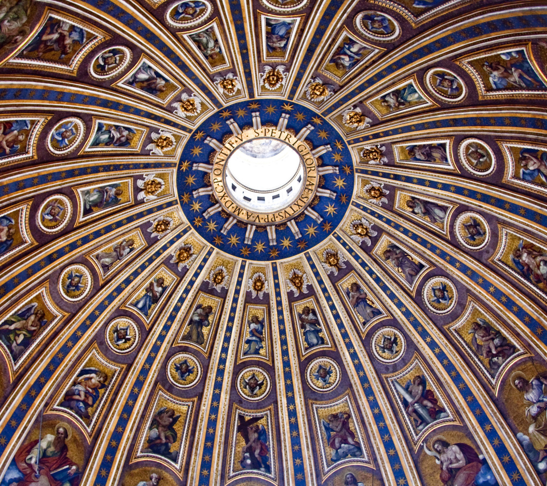 Papal Basilica of St Peter in the Vatican wallpaper 1080x960