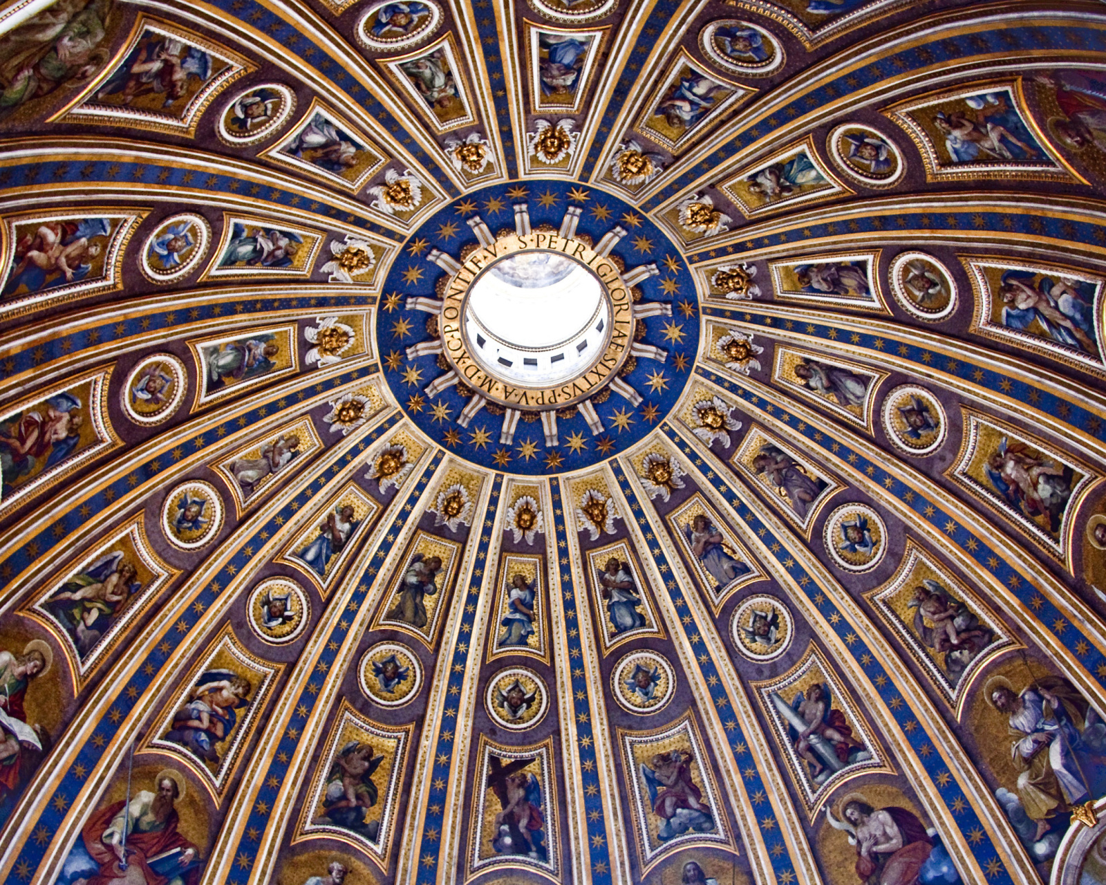 Das Papal Basilica of St Peter in the Vatican Wallpaper 1600x1280