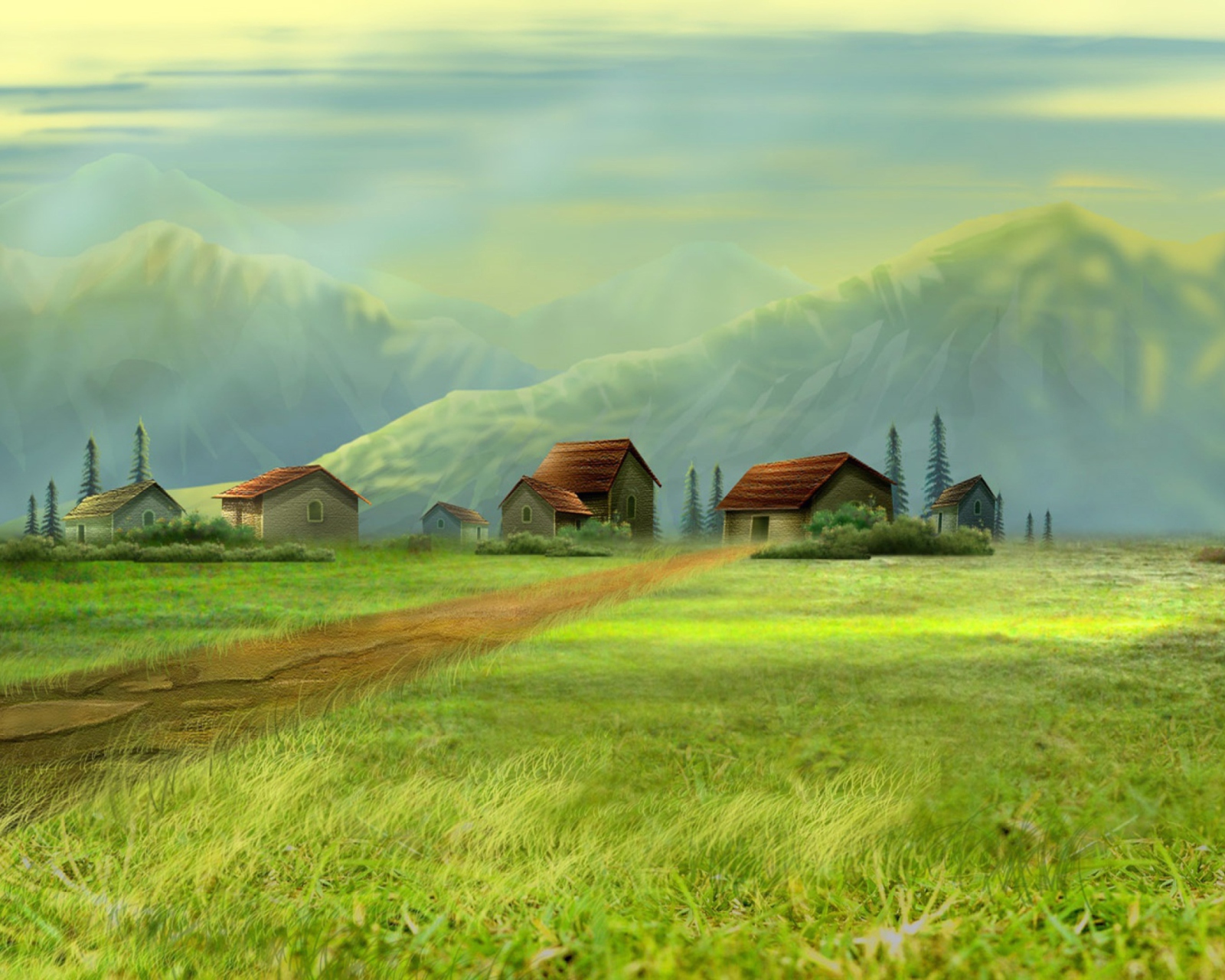 Screenshot №1 pro téma Dream Village 1600x1280