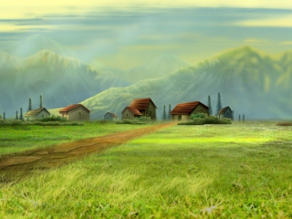 Screenshot №1 pro téma Dream Village 320x240