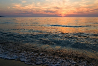 Evening Sea Walk - Obrázkek zdarma pro Sony Xperia M