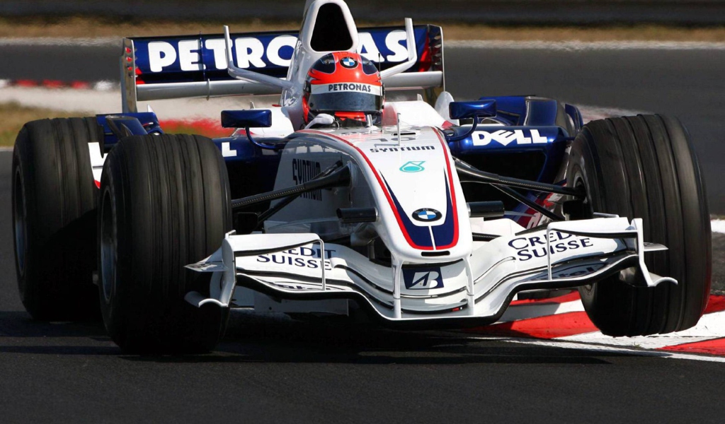 Screenshot №1 pro téma Robert Kubica Bmw Sauber F1 2007 Hungary 1024x600