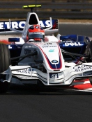 Обои Robert Kubica Bmw Sauber F1 2007 Hungary 132x176