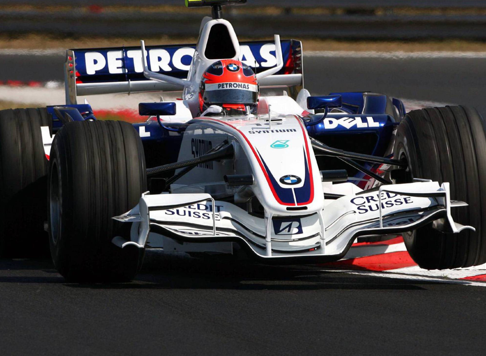 Screenshot №1 pro téma Robert Kubica Bmw Sauber F1 2007 Hungary 1920x1408
