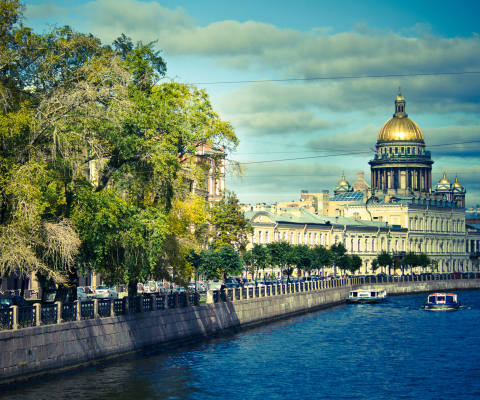 Sfondi St. Petersburg Russia 480x400