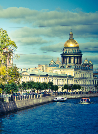 Kostenloses St. Petersburg Russia Wallpaper für HTC Touch Pro