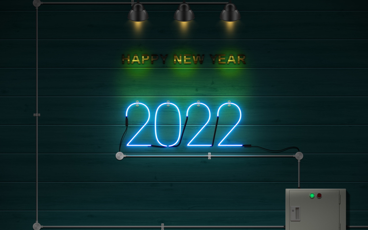 Das Happy New Year 2022 Photo Wallpaper 1280x800