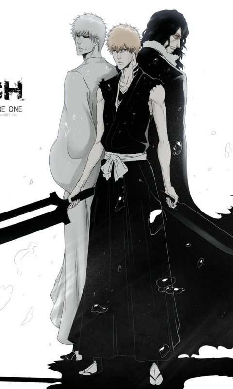 Обои Ichigo Kurosaki, Bleach 480x800