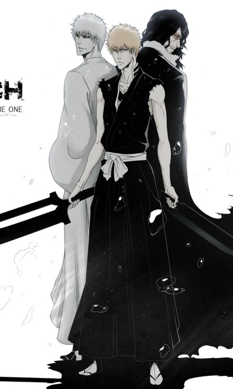 Fondo de pantalla Ichigo Kurosaki, Bleach 480x800