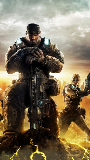 Gears Of War 3 wallpaper 360x640