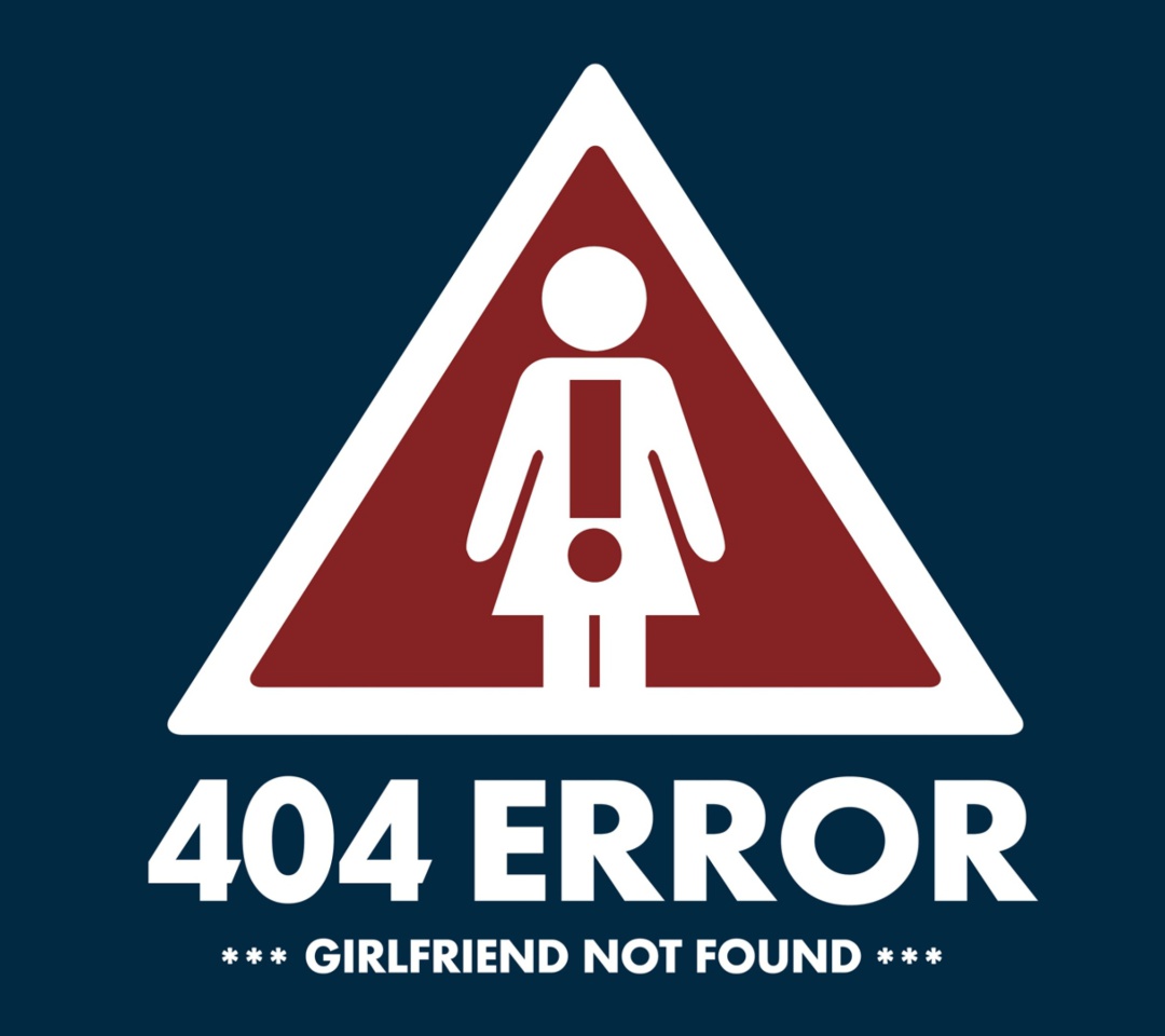 404 Error wallpaper 1080x960