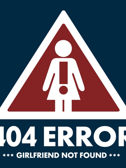 Das 404 Error Wallpaper 480x640